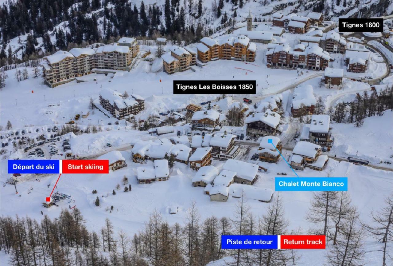 Chalet Monte Bianco Tignes Kültér fotó